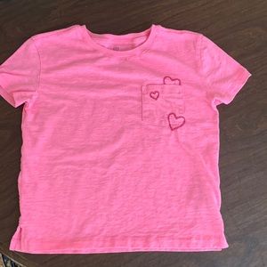 Gap kids short sleeve shirt, size medium
